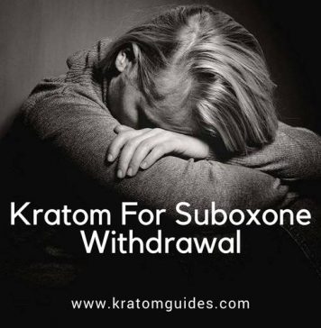 Kratom for Suboxone withdrawal